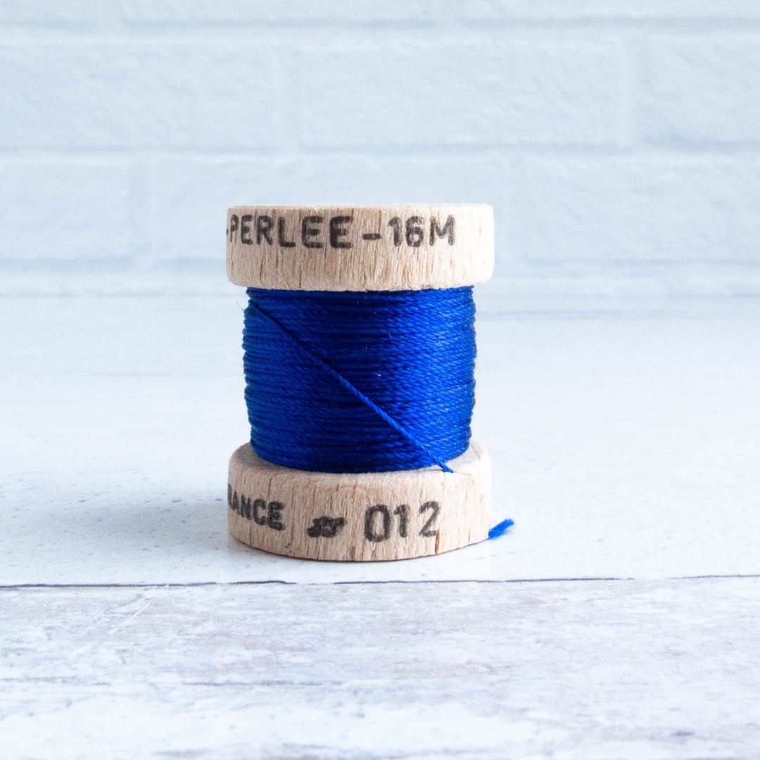 Soie Perlée Silk Thread - Blue (012)