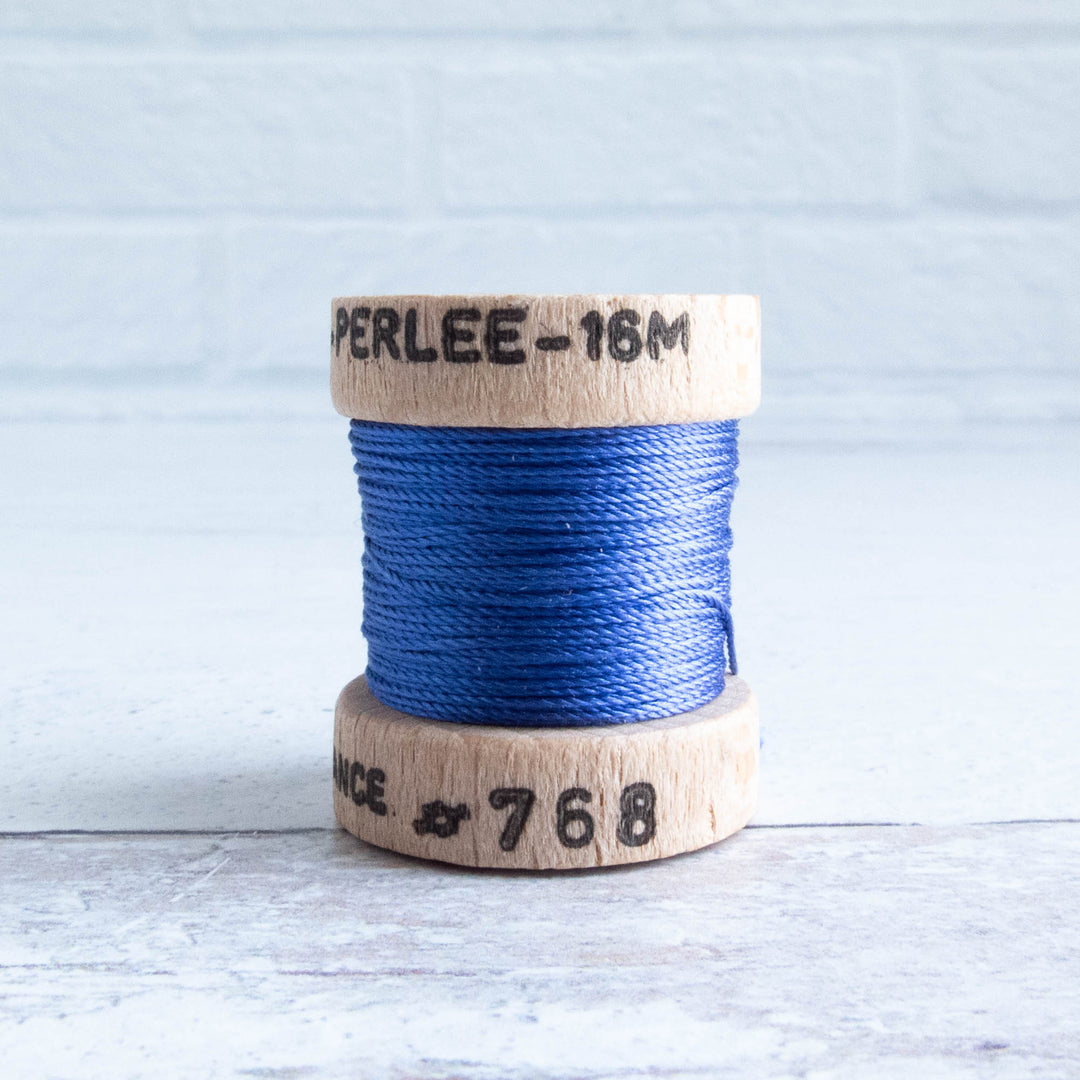 Soie Perlée Silk Thread -  Blue (768)