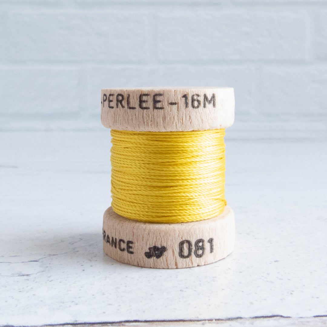 Soie Perlée Silk Thread -  Yellow (081)
