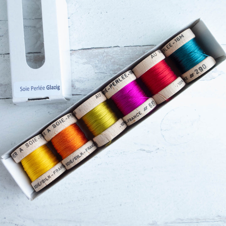 Soie Perlée Silk Perle Thread Set - Glazig