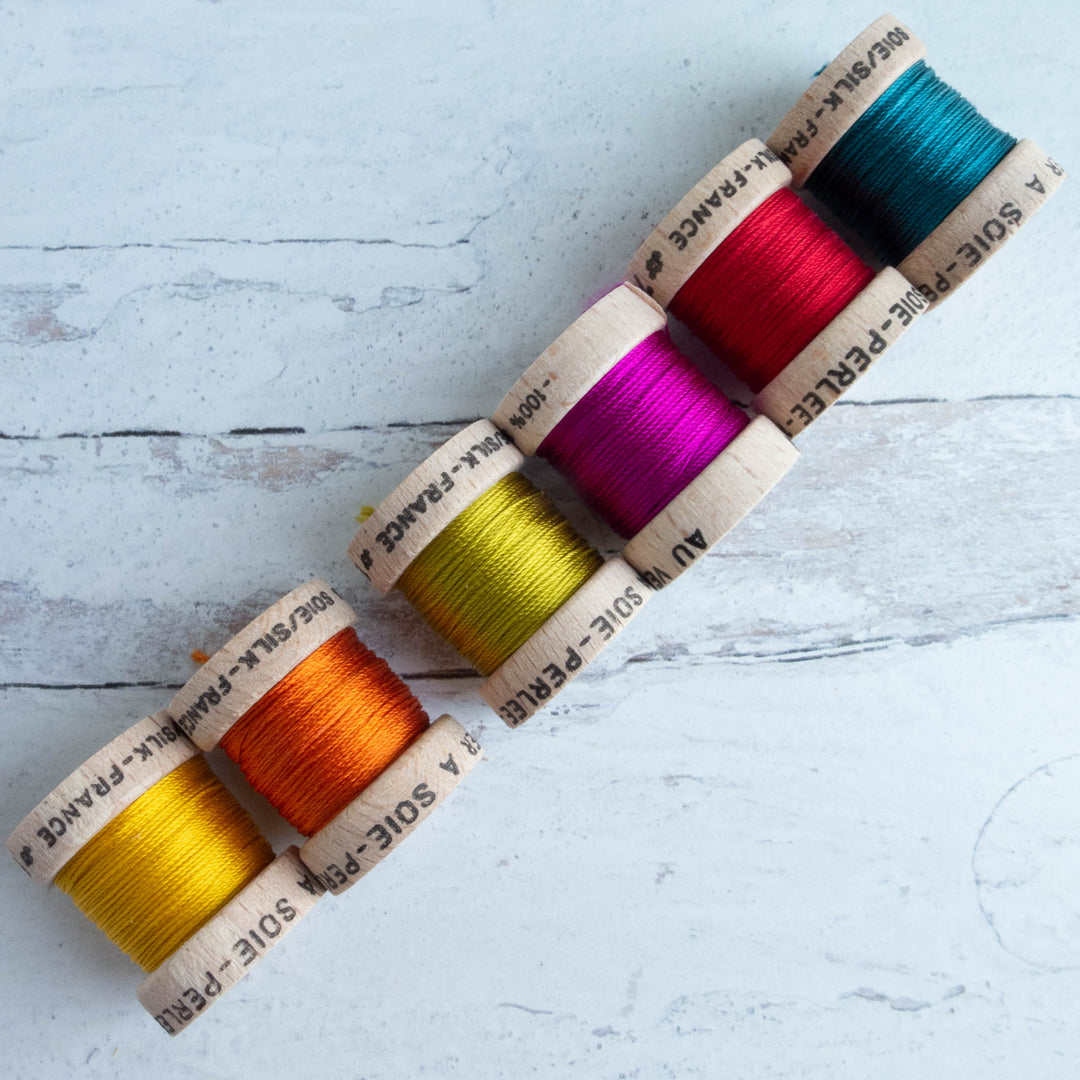 Soie Perlée Silk Perle Thread Set - Glazig