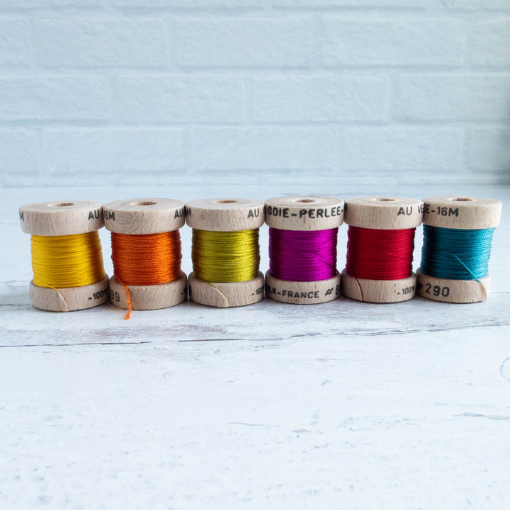 Soie Perlée Silk Perle Thread Set - Glazig