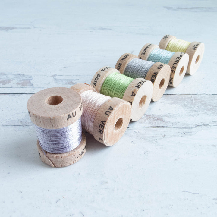 Soie Perlée Silk Perle Thread Set - Pastel