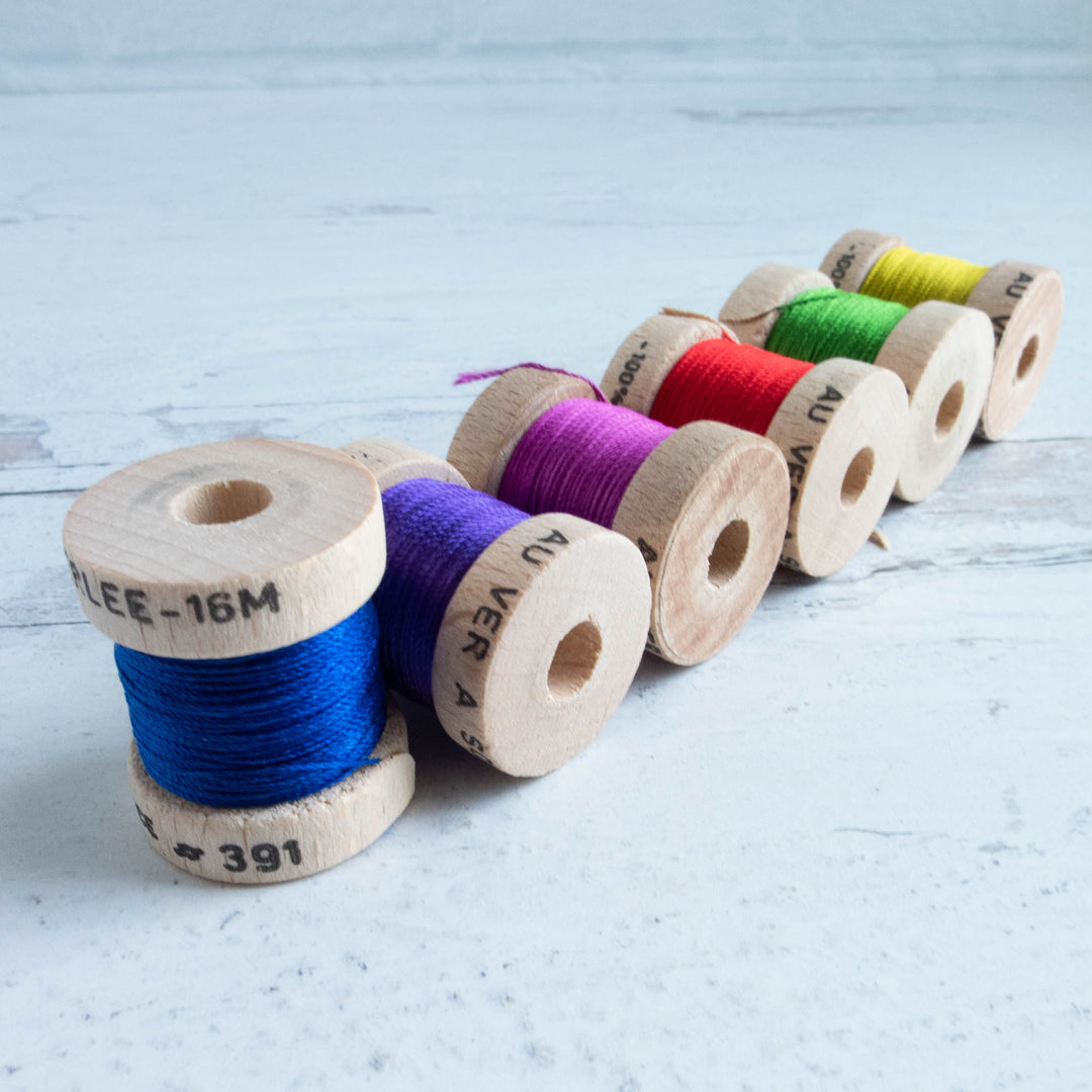 Soie Perlée Silk Perle Thread Set - Fluorescent