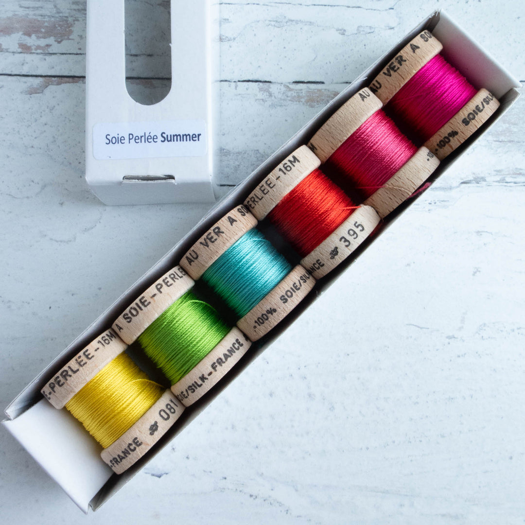 Soie Perlée Silk Perle Thread Set - Summer