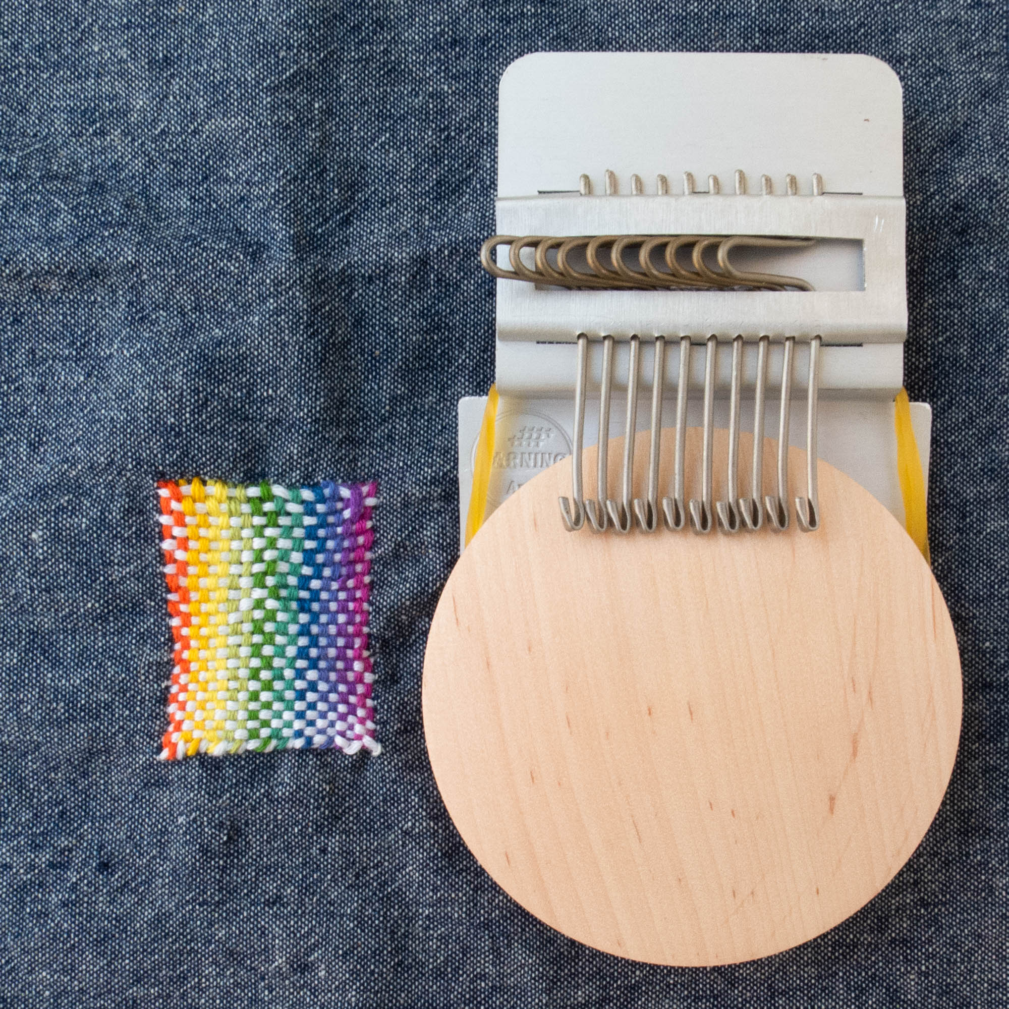 Speedweve Darning Loom - 10-14 Hook Convenient Weaving Loom Kit for  Beginners Quickly Repair Holes Mending Jeans DIY