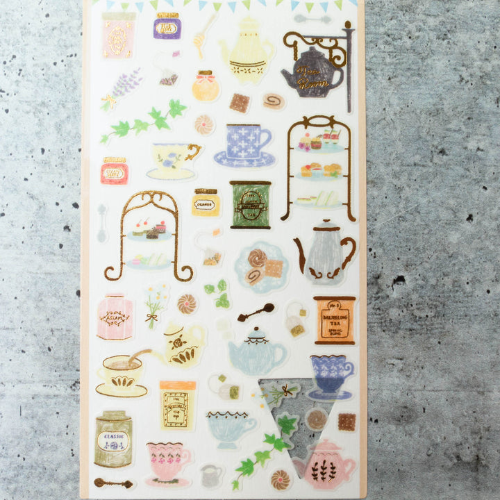 Midori Sticker Marche Stickers - Tea