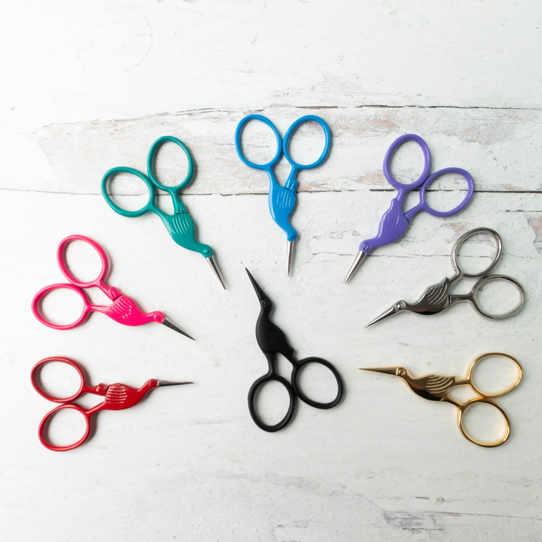 Curved Stork Scissors — Flourishing Fibers - Embroidery & Notions Like No  Other