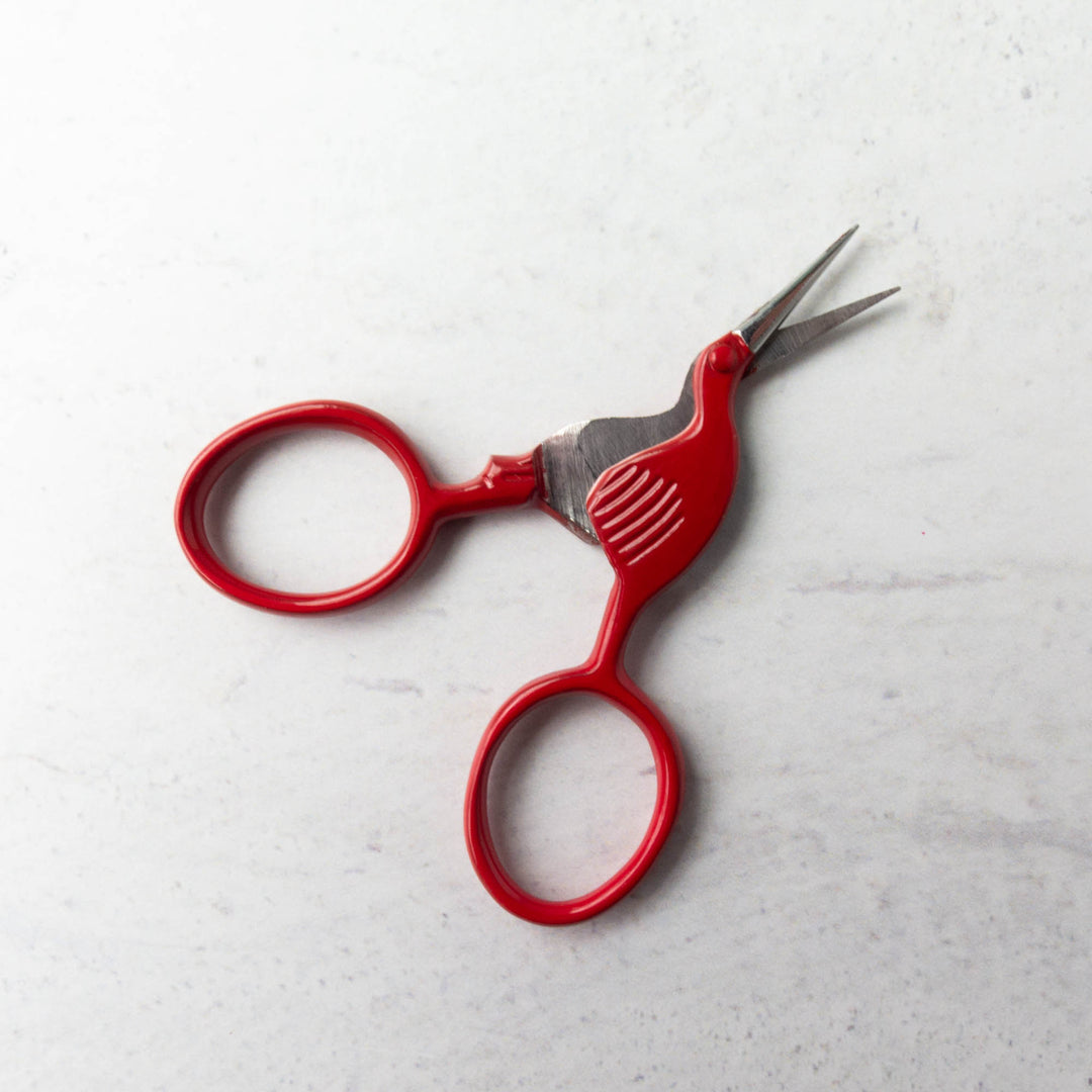Stork Embroidery Scissors — Ms. Cleaver - Creations for a Handmade
