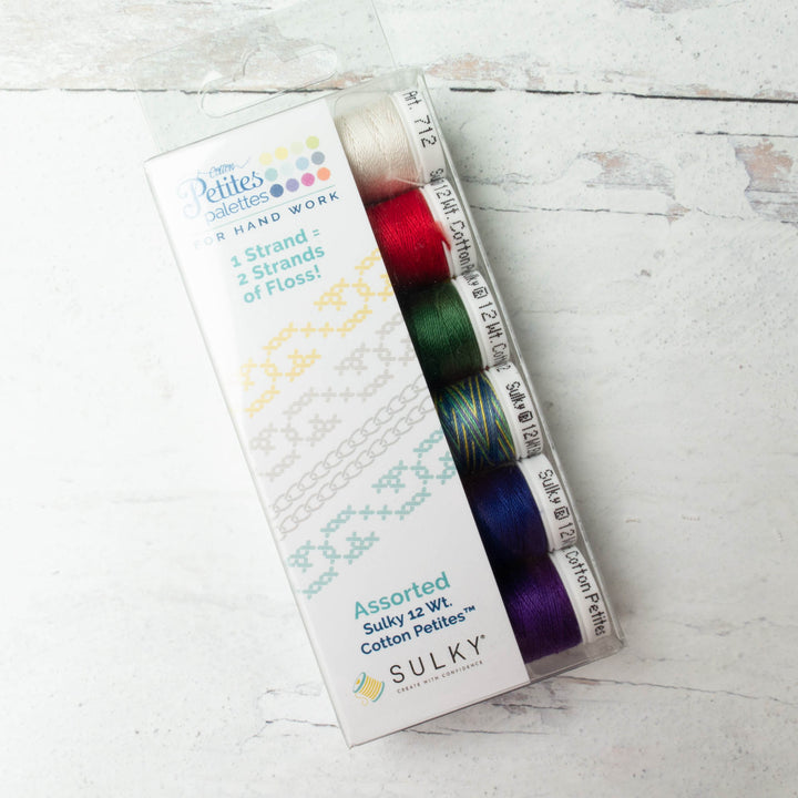 12 wt Cotton Petites Thread - Winter Palette