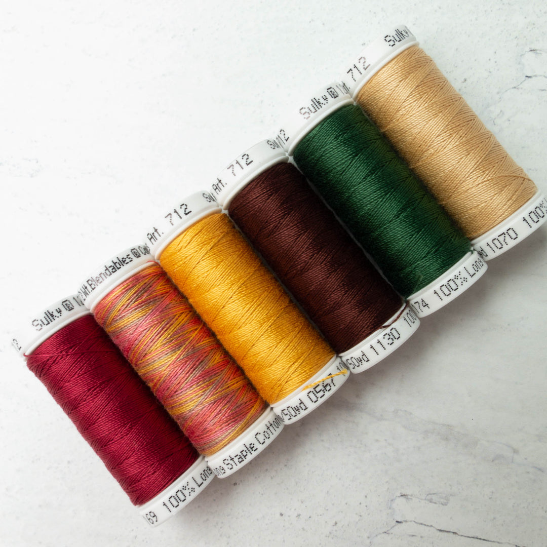 Sulky 12 wt Cotton Petites Thread - Autumn Palette