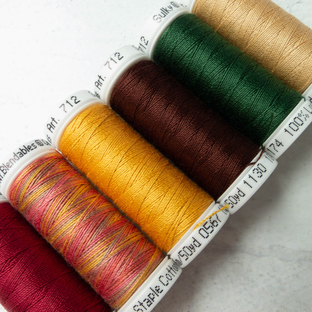 Sulky 12 wt Cotton Petites Thread - Autumn Palette – Snuggly Monkey
