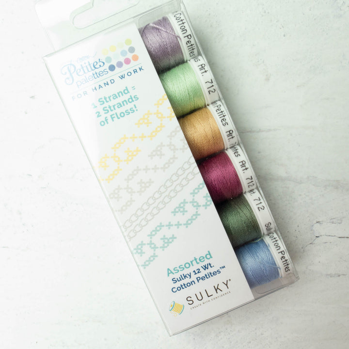 12 wt Cotton Petites Thread - Rosewood Manor Palette