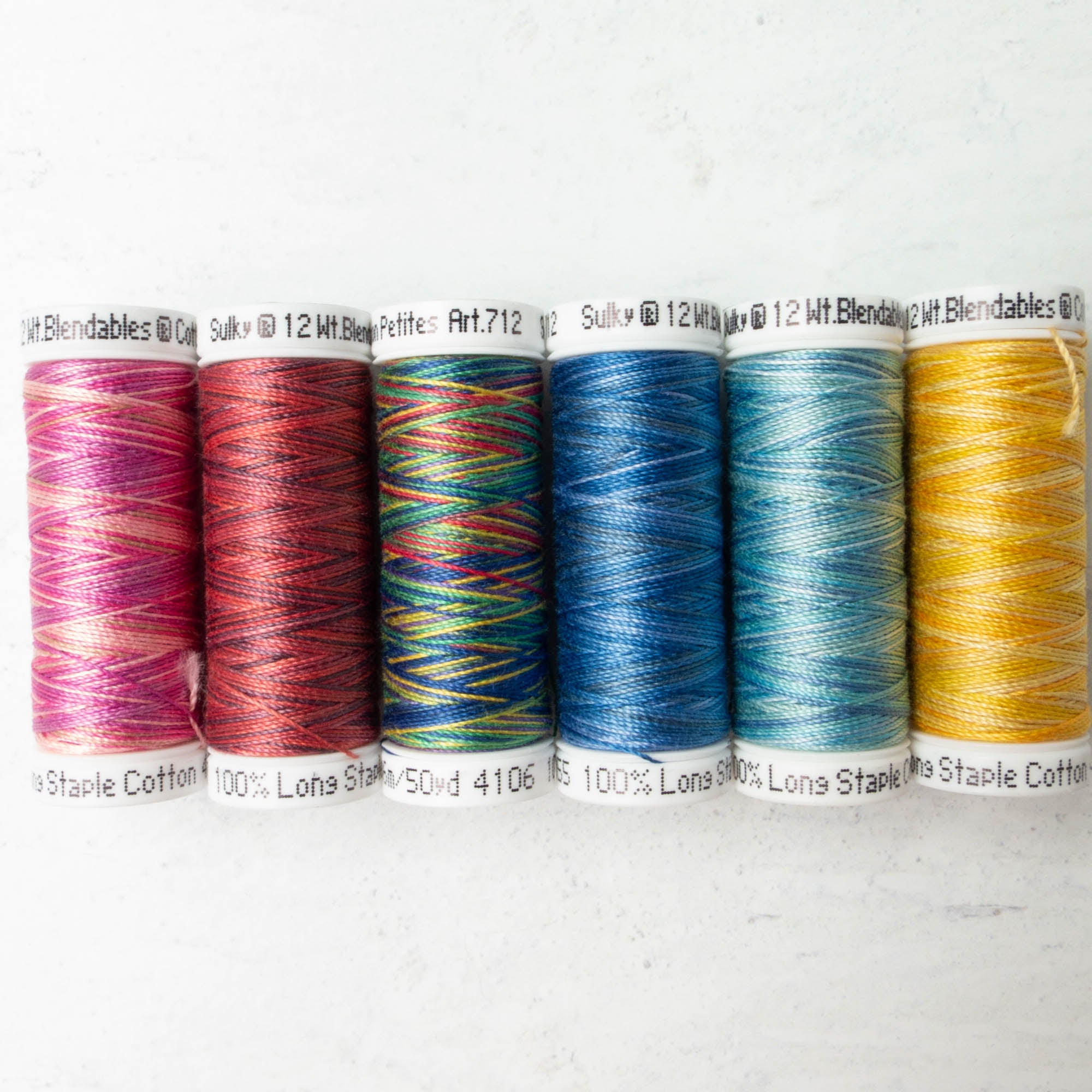 Sulky 12 wt Cotton Petites Thread - Blendables Palette โ Snuggly Monkey
