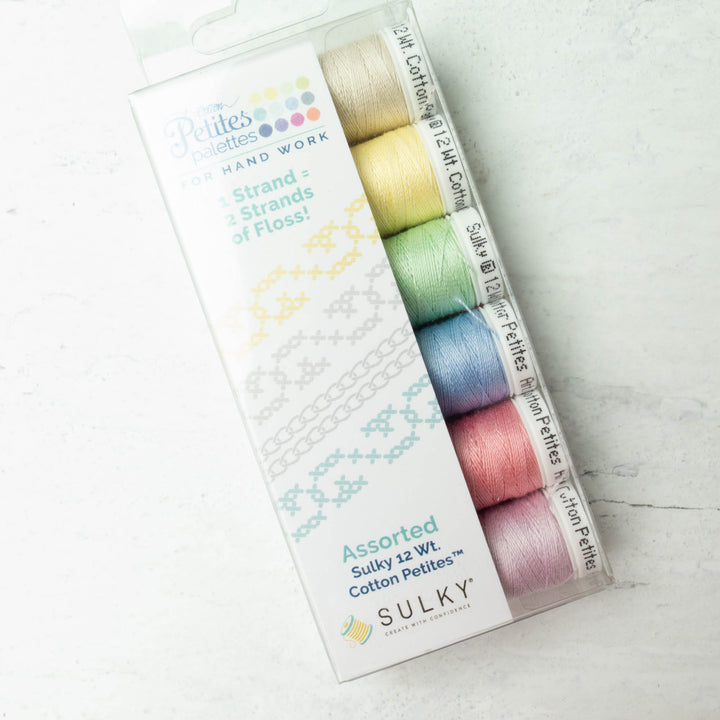 Sulky 12 wt Cotton Petites Thread - Spring Palette