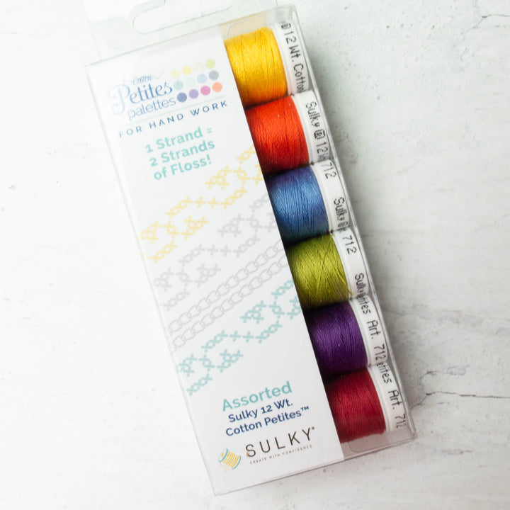 Sulky 12 wt Cotton Petites Thread - Summer Palette