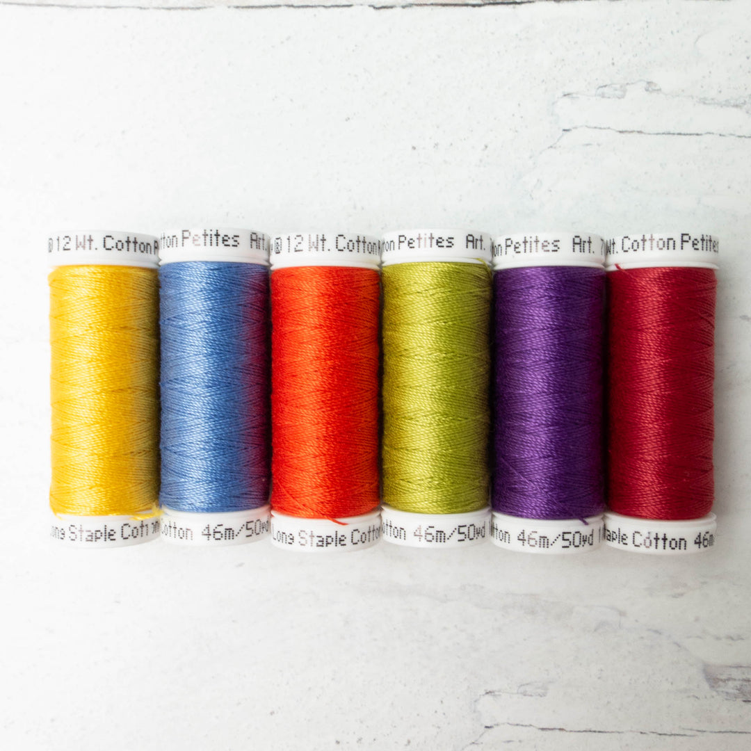 Sulky 12 wt Cotton Petites Thread - Summer Palette