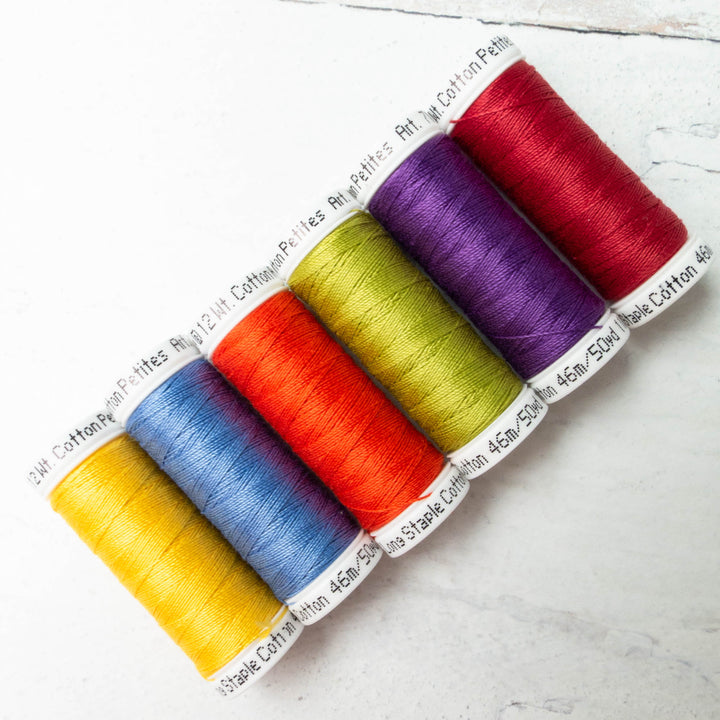 Sulky 12 wt Cotton Petites Thread - Summer Palette