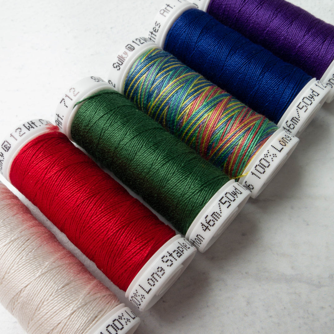 12 wt Cotton Petites Thread - Winter Palette