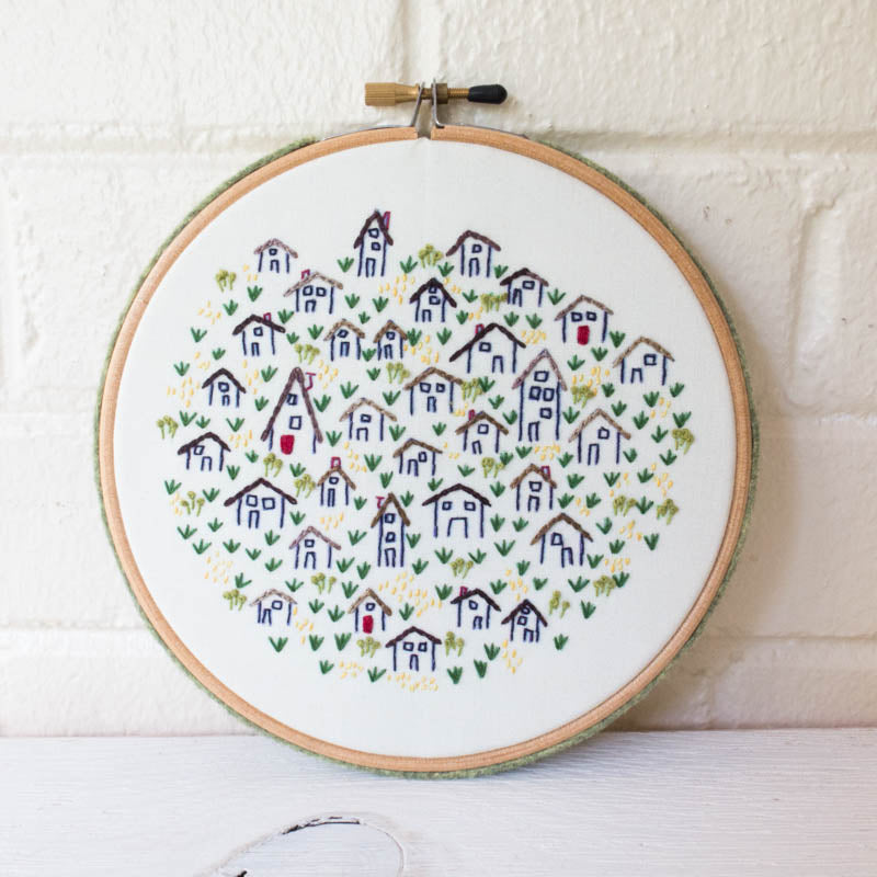 It Takes a Village Embroidery Kit – Snuggly Monkey