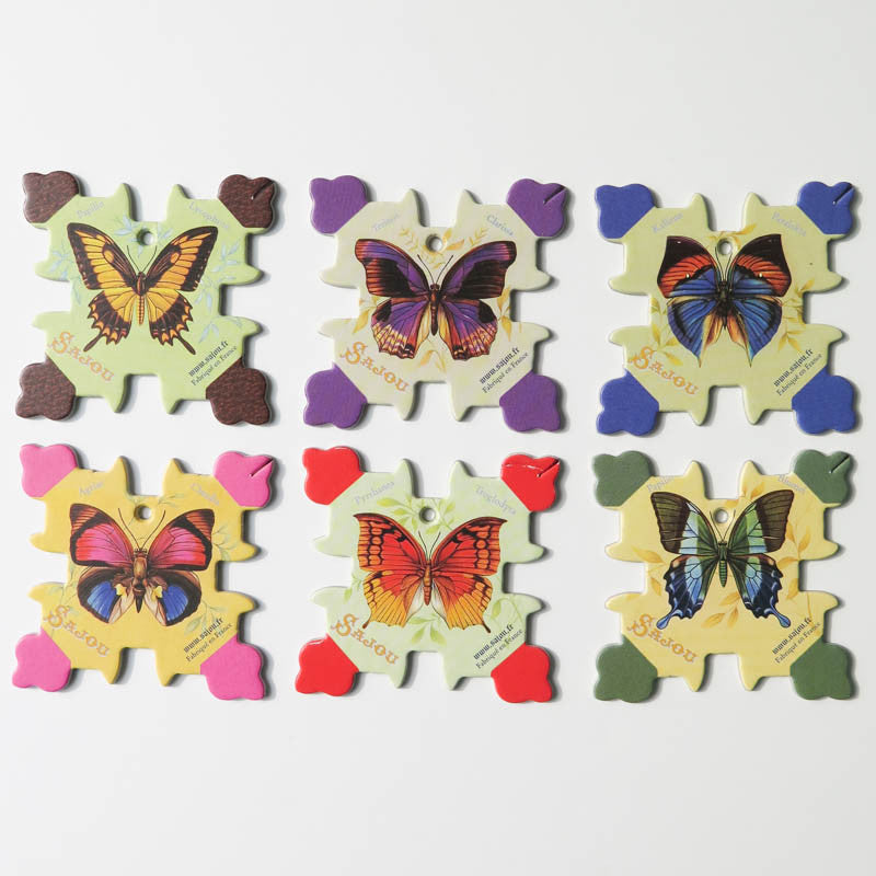 Maison Sajou Floss Bobbins - Butterflies Floss Organizer - Snuggly Monkey