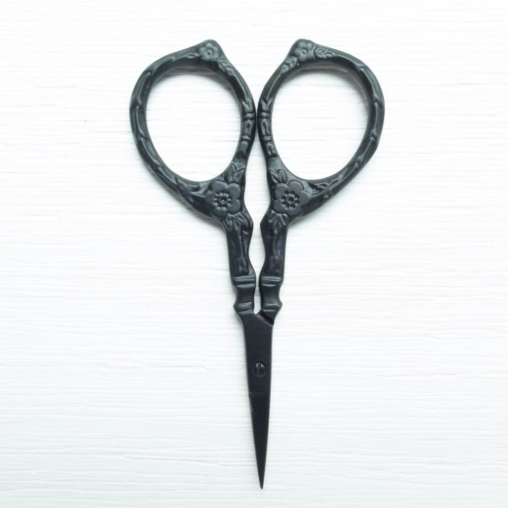 Gunmetal & Gold Teardrop Heirloom Embroidery Scissors – Snuggly Monkey