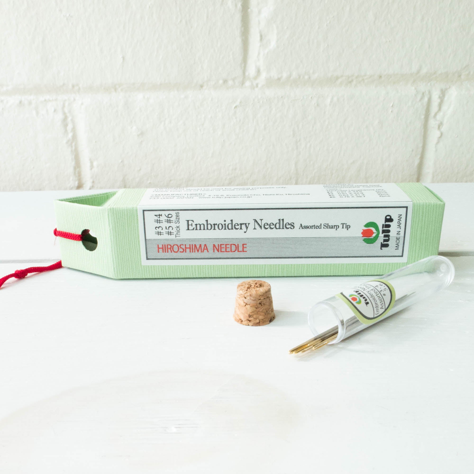 Tulip Hiroshima Embroidery Needles - Thick Sizes (#3-6) – Snuggly