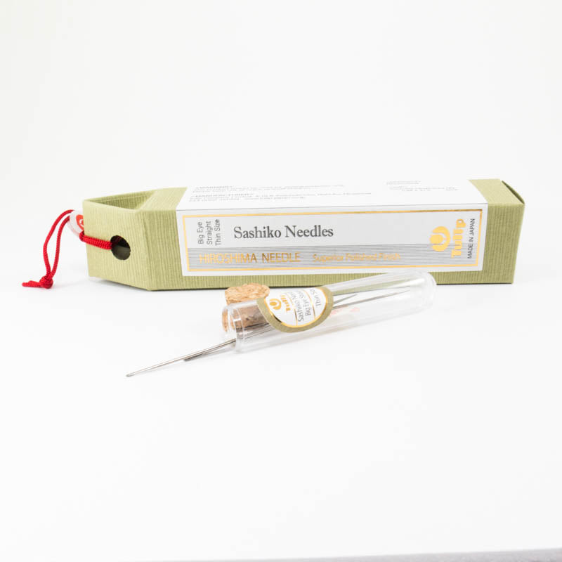 Tulip Hiroshima Sashiko Needles - Large Eye Thin Size – Snuggly Monkey