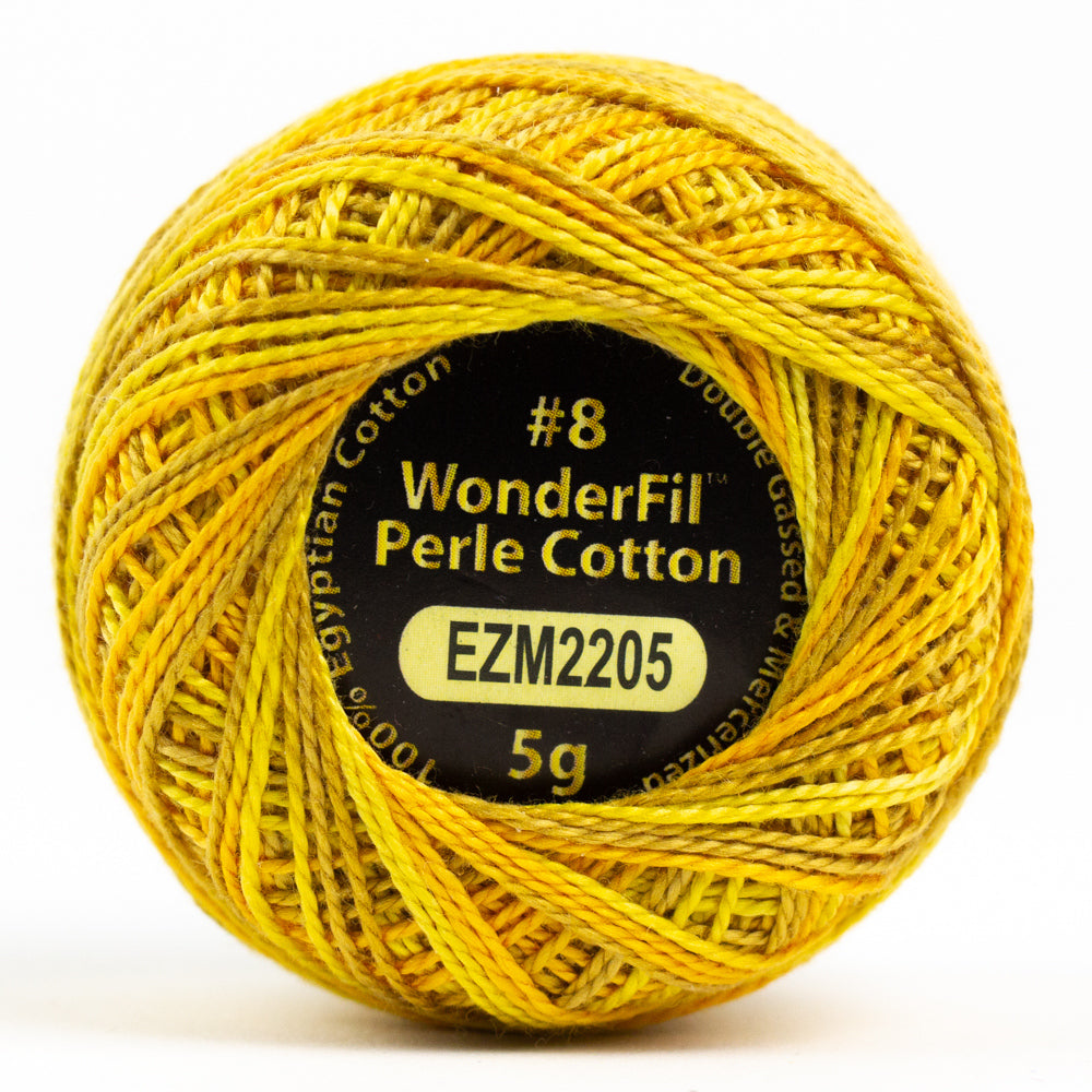 Alison Glass Variegated Wonderfil Perle Cotton - Marigold (2205)