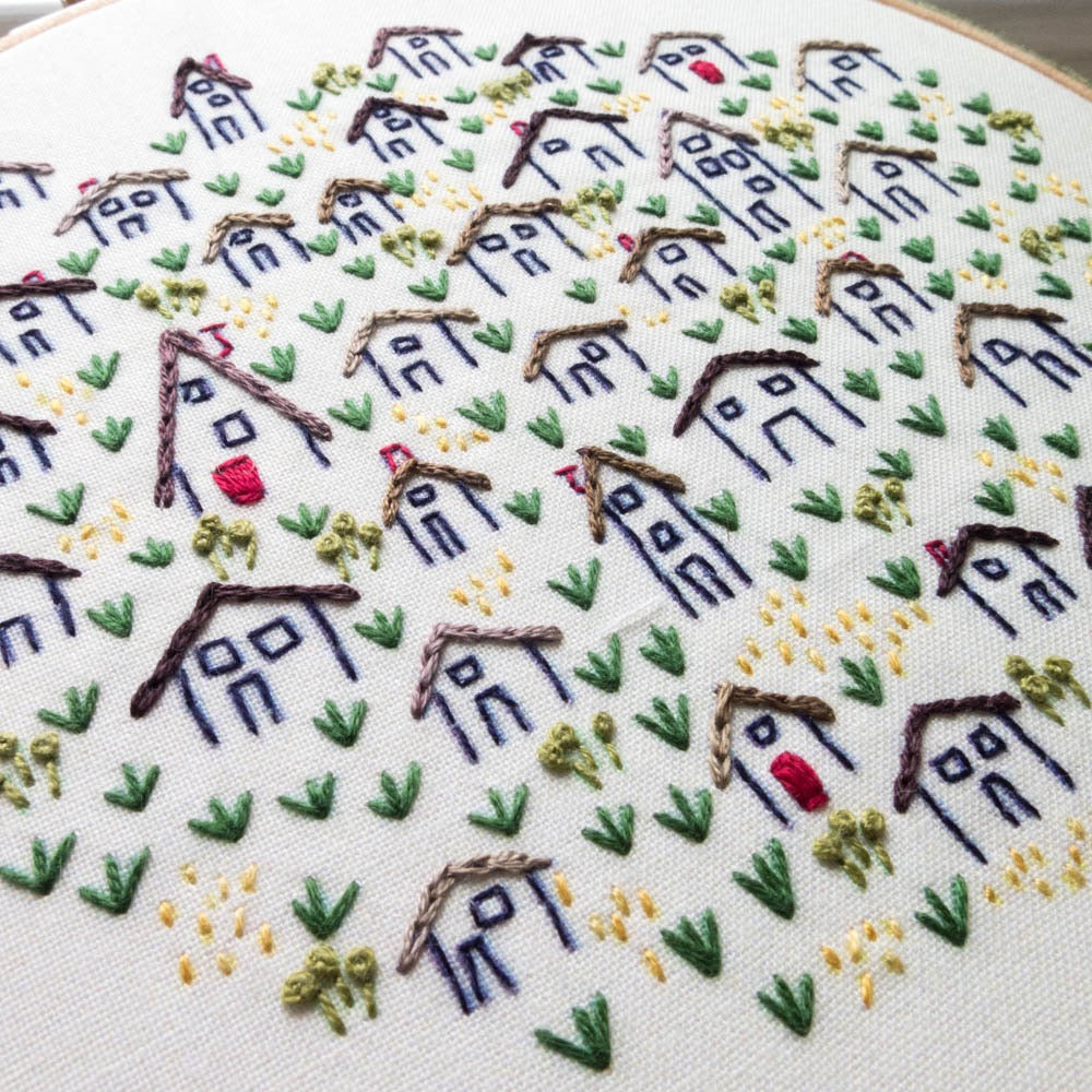 It Takes a Village Embroidery Kit – Snuggly Monkey