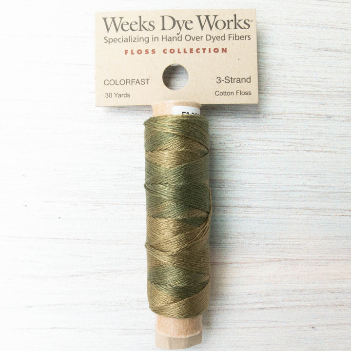 Weeks Dye Works 3 Strand Floss - Kudzu