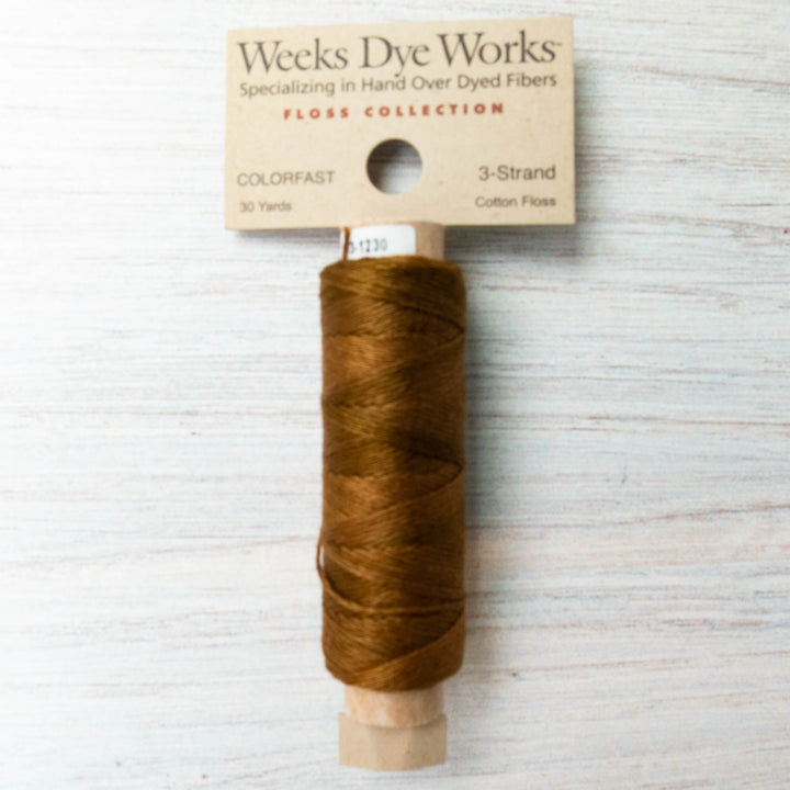 Weeks Dye Works 3 Strand Floss - Havana