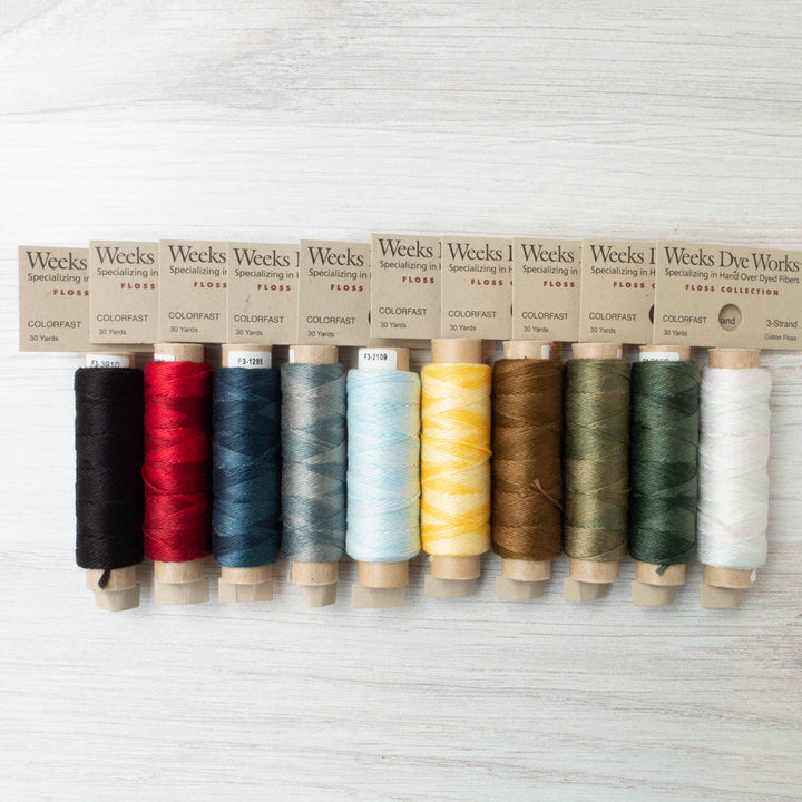 Weeks Dye Works 3 Strand Floss - Saisho Collection