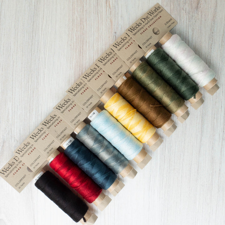 Weeks Dye Works 3 Strand Floss - Saisho Collection