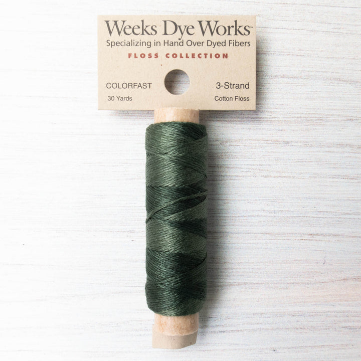 Weeks Dye Works 3 Strand Floss - Seaweed