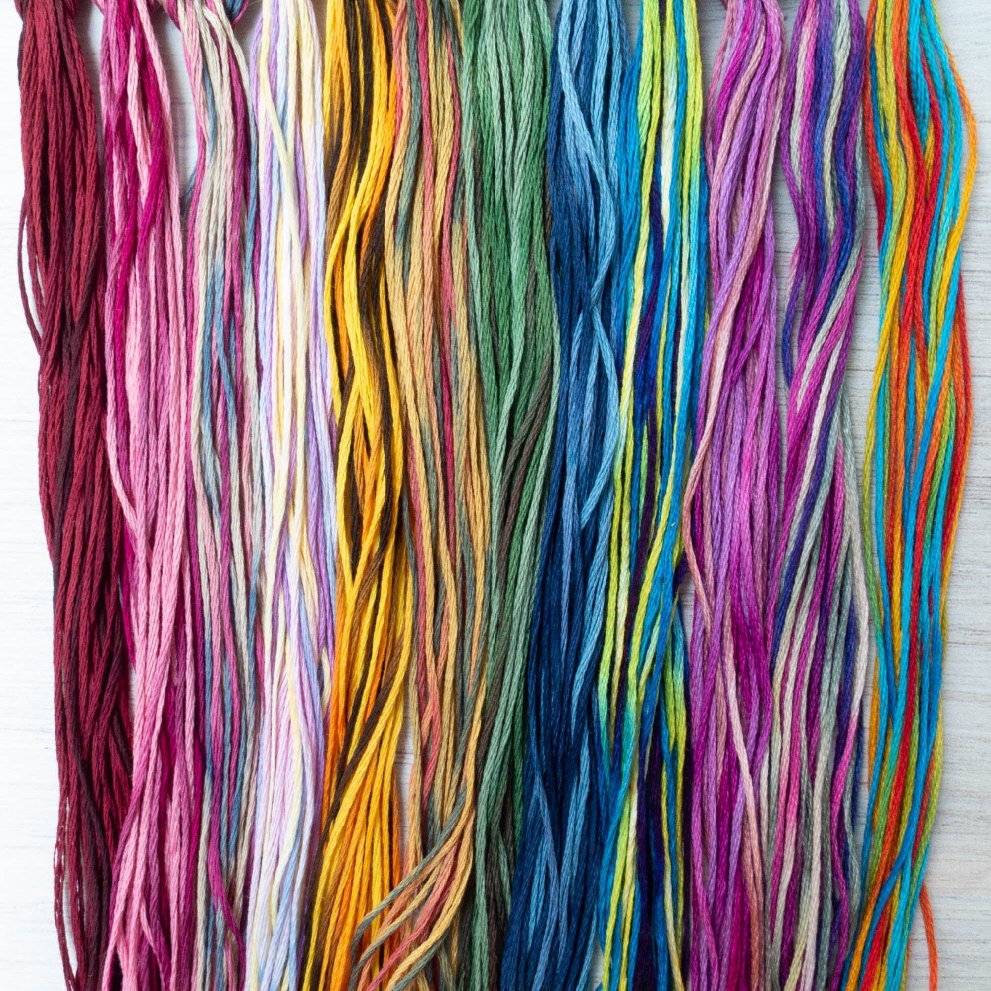 Weeks Dye Works Embroidery Floss Holiday Collection (12 skeins