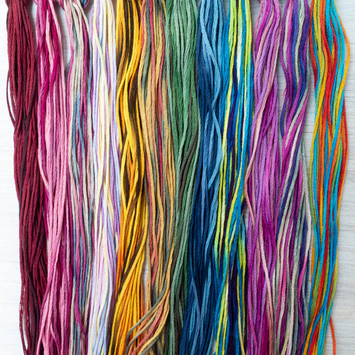 Weeks Dye Works Embroidery Floss Holiday Collection (12 skeins)