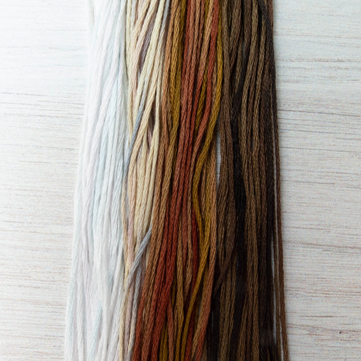 Weeks Dye Works Embroidery Floss Neutrals Collection (4 skeins)