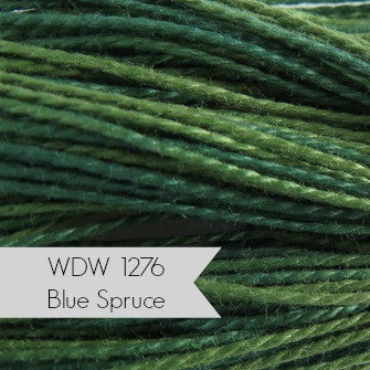 Weeks Dye Works Pearl Cotton - Size 5 Blue Spruce Perle Cotton - Snuggly Monkey