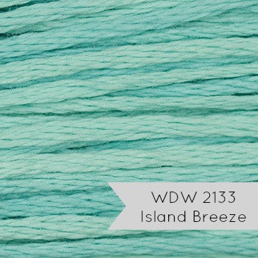 Weeks Dye Works Embroidery Floss - Island Breeze (2133) Floss - Snuggly Monkey