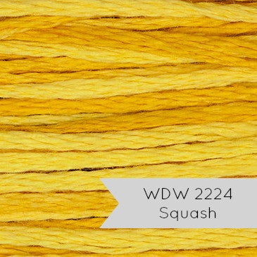 Weeks Dye Works Hand Over Dyed Embroidery Floss - Squash (2224) Floss - Snuggly Monkey