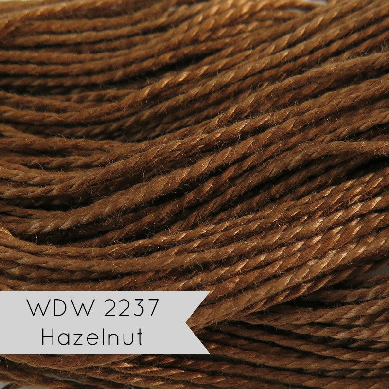 Weeks Dye Works Hand Over-Dyed Pearl Cotton - Size 5 Hazelnut Perle Cotton - Snuggly Monkey