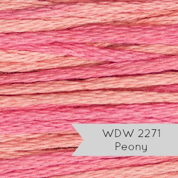 Weeks Dye Works Embroidery Floss - Peony (2271) Floss - Snuggly Monkey