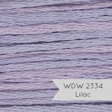 Weeks Dye Works Hand Over Dyed Embroidery Floss - Lilac (2334) Floss - Snuggly Monkey