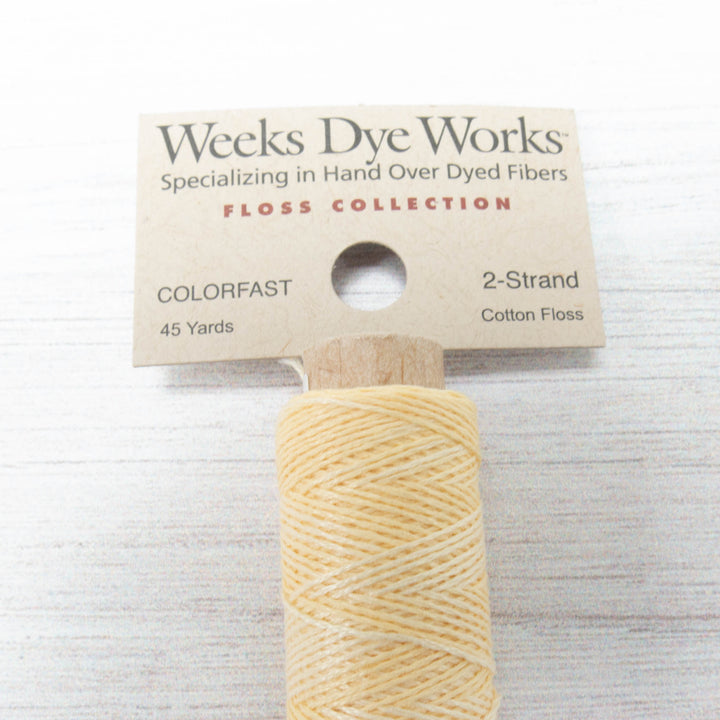 Weeks Dye Works 2 Strand Floss - Honeysuckle (1108)