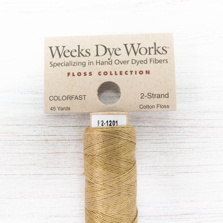Weeks Dye Works 2 Strand Floss - Putty (1201)