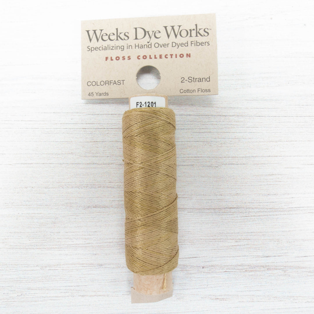 Weeks Dye Works 2 Strand Floss - Putty (1201)