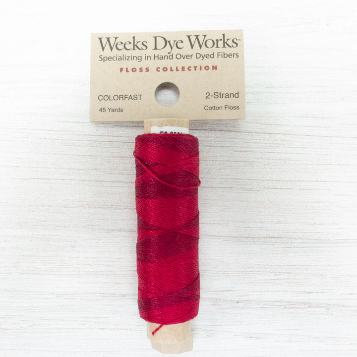 Weeks Dye Works 2 Strand Floss - Garnet (2264)