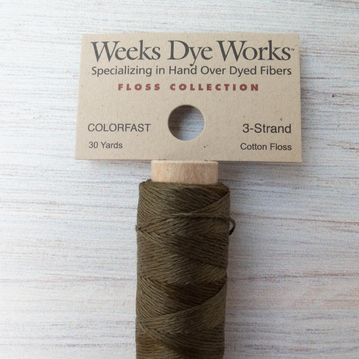 Weeks Dye Works 3 Strand Floss - Caper