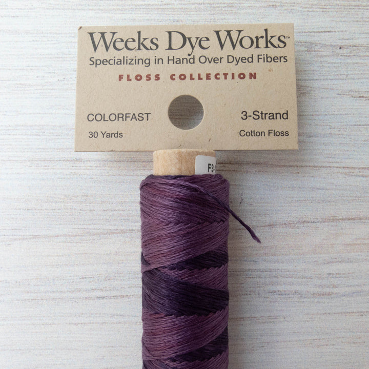 Weeks Dye Works 3 Strand Floss - Mulberry